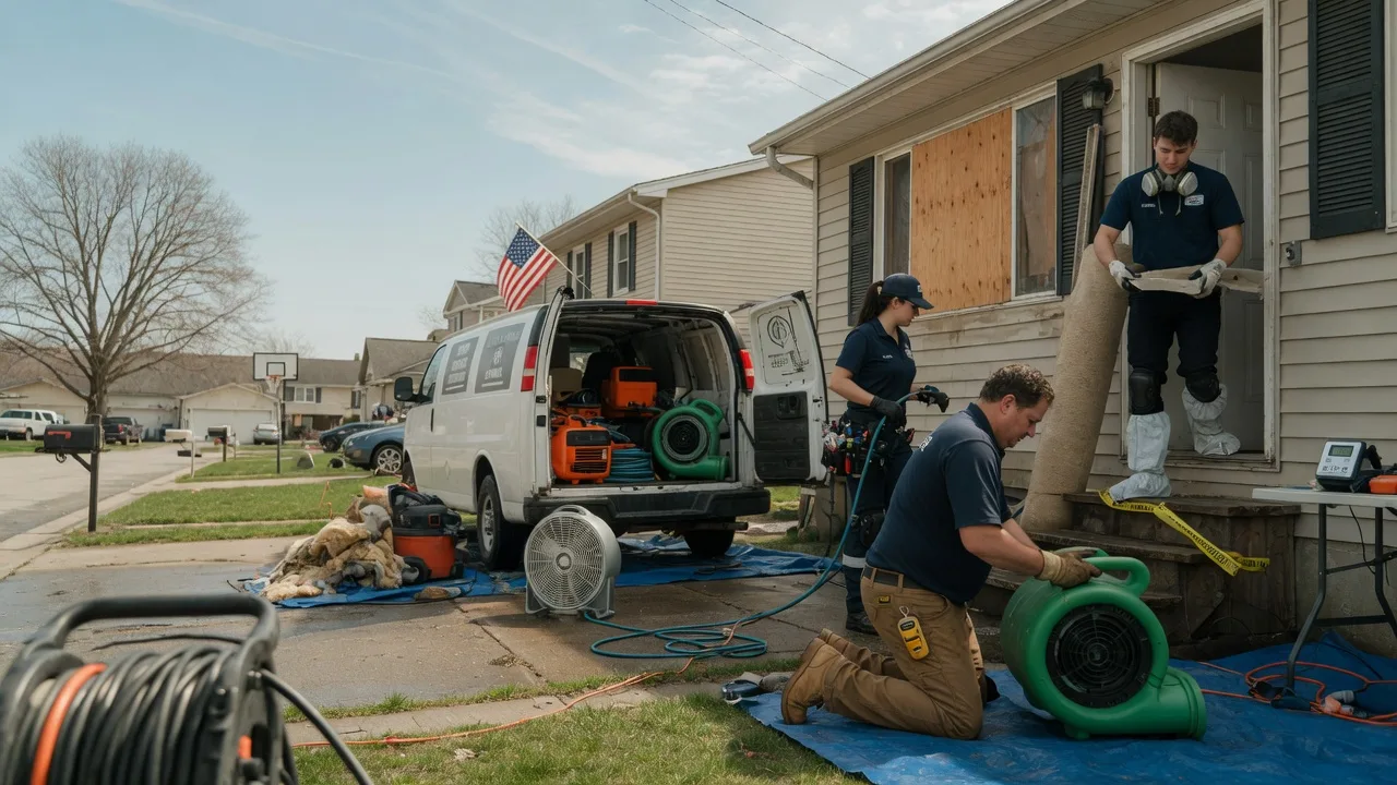 Water Damage Restoration in White Oak, NC near me